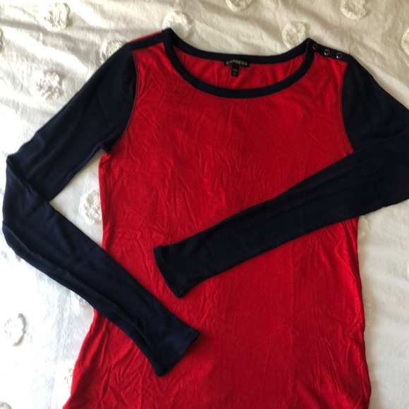 Express Color Block Tee - Picture 3 of 4